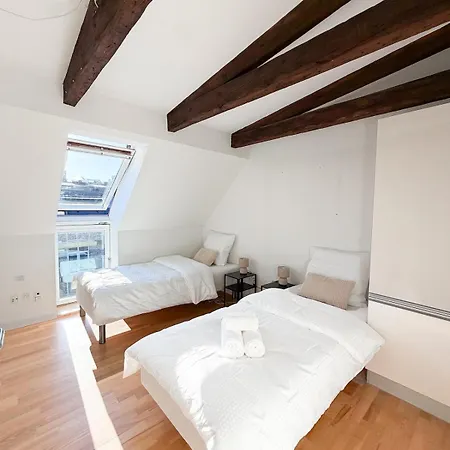 Spacious And Bright 4-room In Downtown Appartement