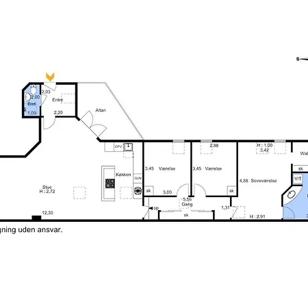 Spacious And Bright 4-room In Downtown Aalborg